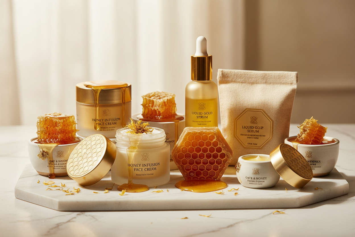 honey comb beauty products